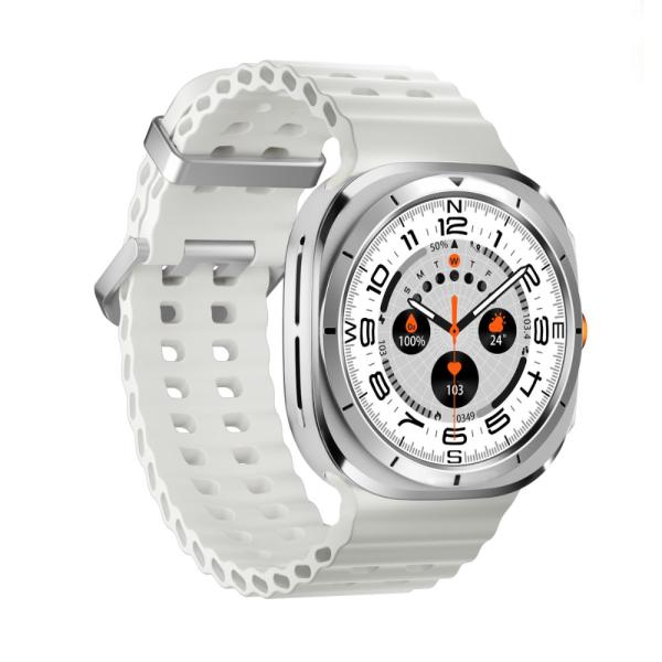 JS WATCH7 ULTRA 1.43 AMOLED DISPLAY WATERPROOF IP68 SMART WATCH WITH FITCLOUDPRO APP WHITE